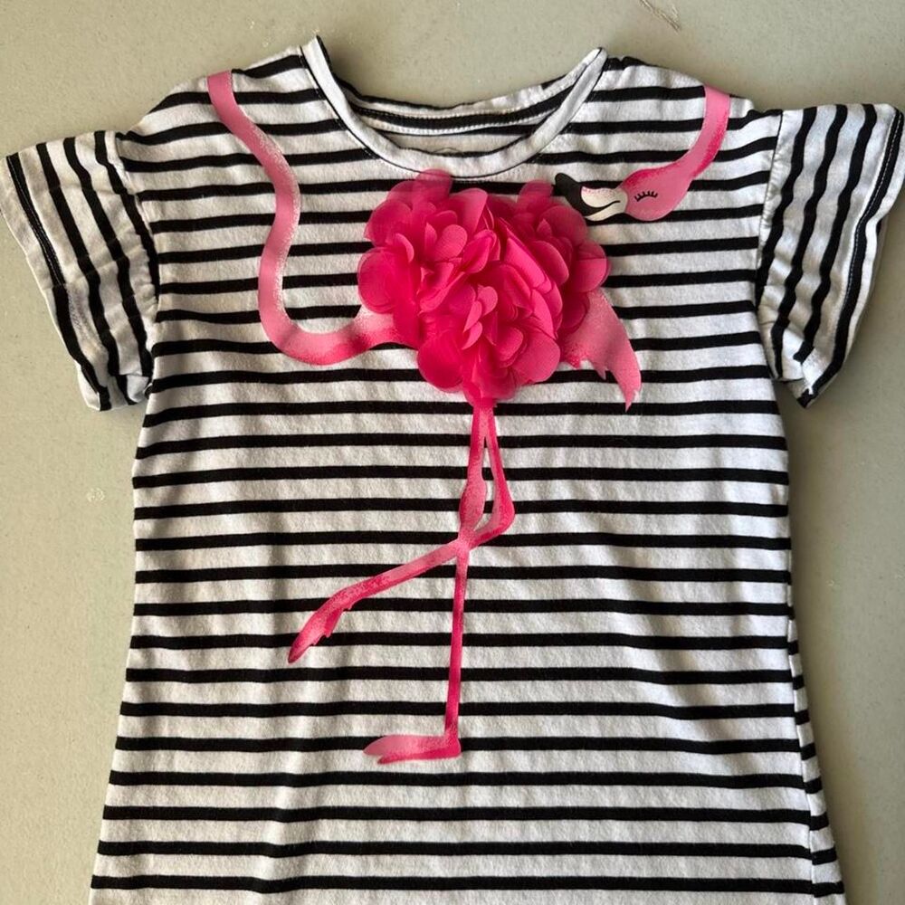 Wonder-Nation Girls Flamingo T-shirt
